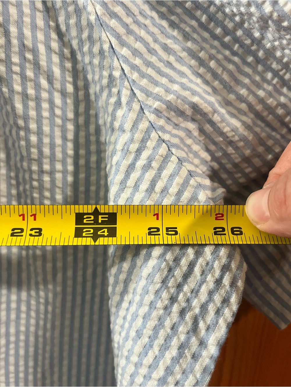 The Vermont Country Store Beach Seersucker Cotton Dress Plus Size 1X Beach Vacay - Picture 6 of 7